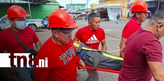 Foto: Ejercicio Multiamenazas en Nicaragua / TN8