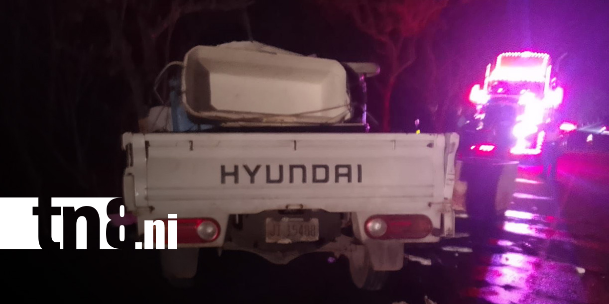 Foto: Accidente en trayecto de Juigalpa con El Rama / TN8