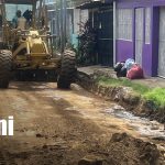 Foto: Mejoramiento de calles en Villa Venezuela, Managua / TN8
