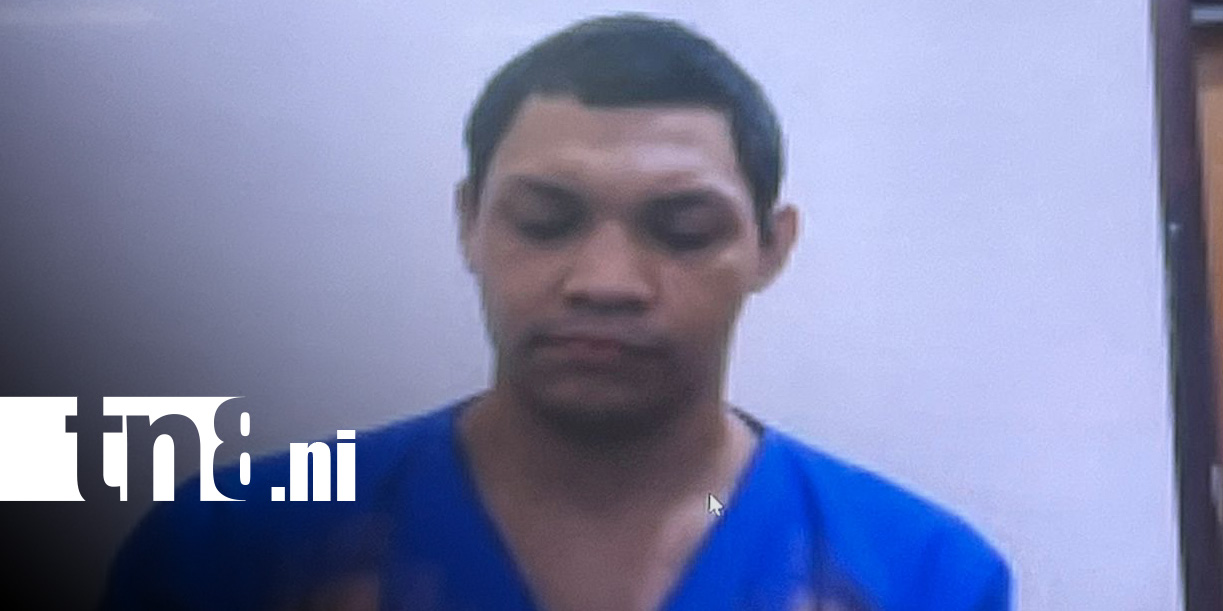 Foto: Acusado por hecho violento con machete en Managua / TN8