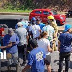 Foto: Accidente con tres lesionados en Diriomo / TN8
