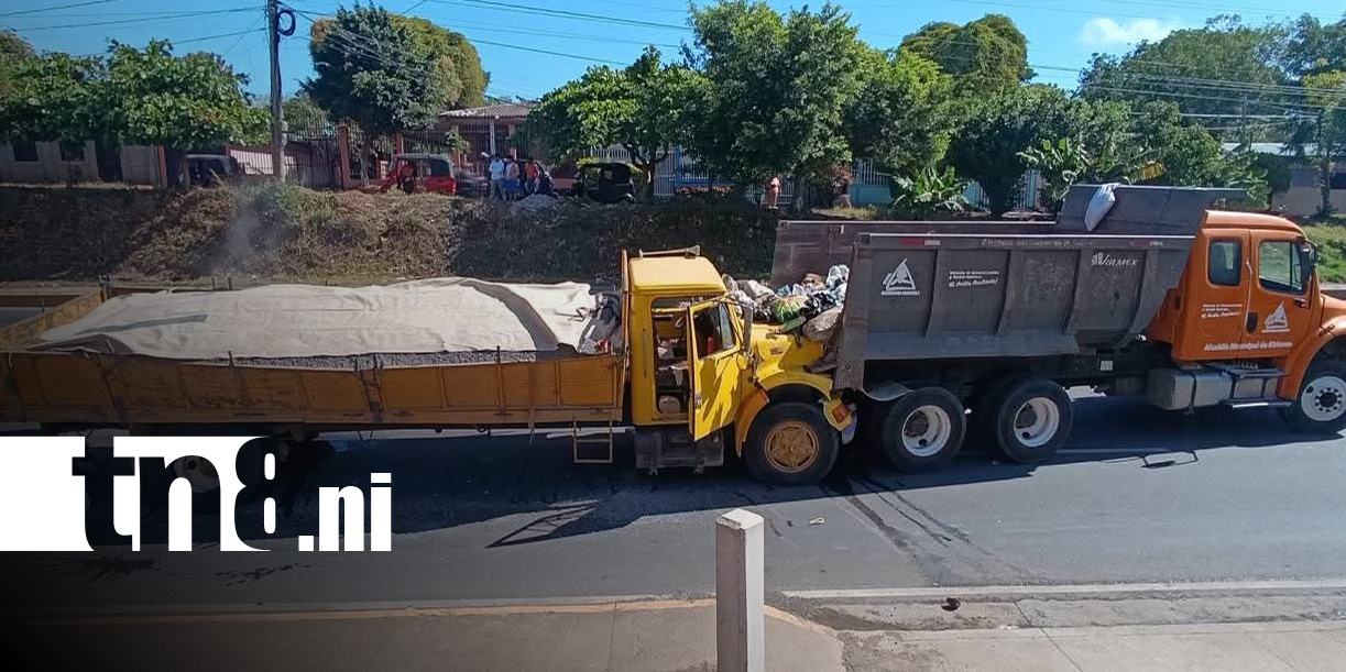 Foto: Accidente con tres lesionados en Diriomo / TN8