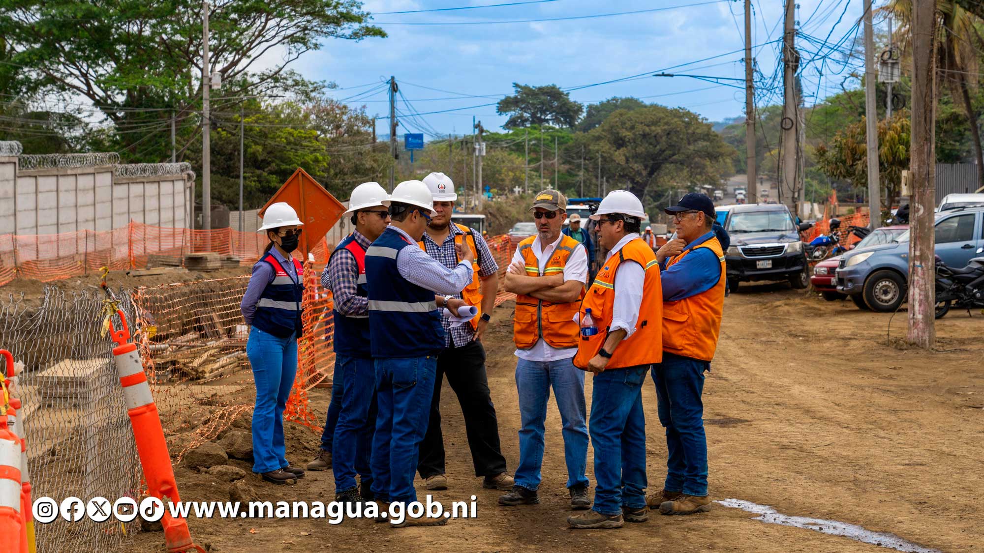 Foto: Avance en Paso a Desnivel del Km 9.5 de la Carretera Vieja a León