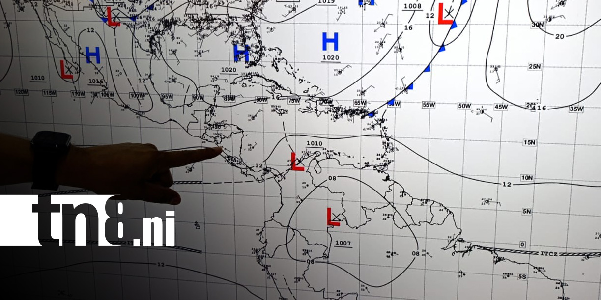 Foto: Pronóstico del clima en Nicaragua / TN8