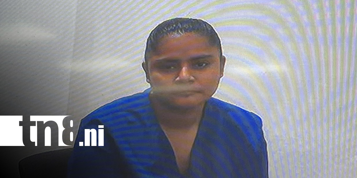 Foto: Acusación para jovencita por tráfico de drogas en Managua / TN8