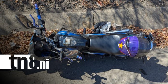 Foto: Accidente de tránsito en la Carretera Nueva a Léon / TN8 Foto: Accidente de tránsito en la Carretera Nueva a Léon / TN8