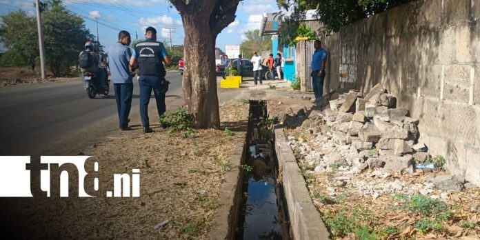 Foto: Hallazgo de cadáver en Tipitapa, departamento de Managua / TN8