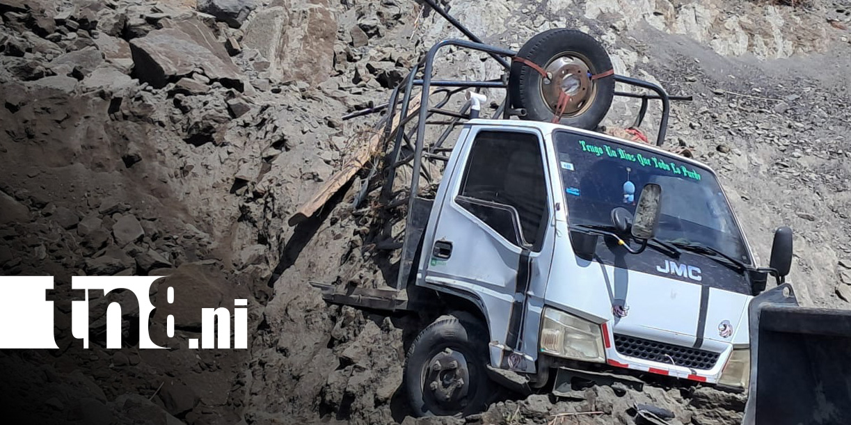 Foto: Accidente en arenera de Ometepe / TN8