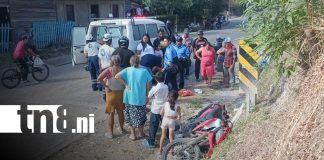 Foto: Fuerte accidente en Estelí / TN8