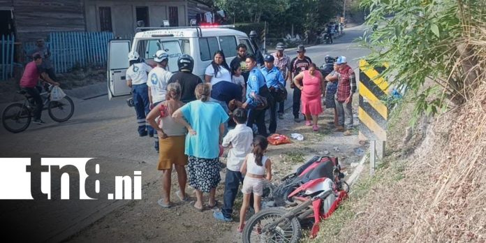 Foto: Fuerte accidente en Estelí / TN8