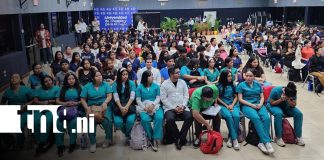Foto: Encuentro en la UNAN Managua por la Cruzada Nacional de Alfabetización / TN8