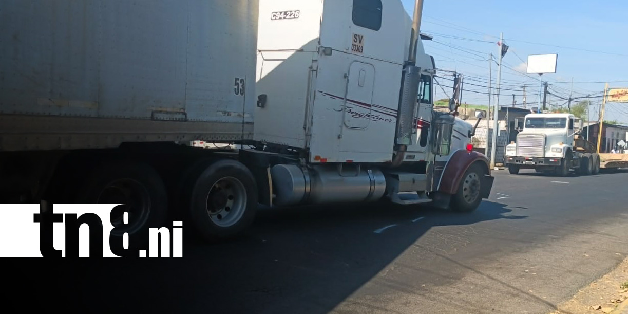 Foto: Adolescente sufre tras accidente con rastra en Managua / TN8