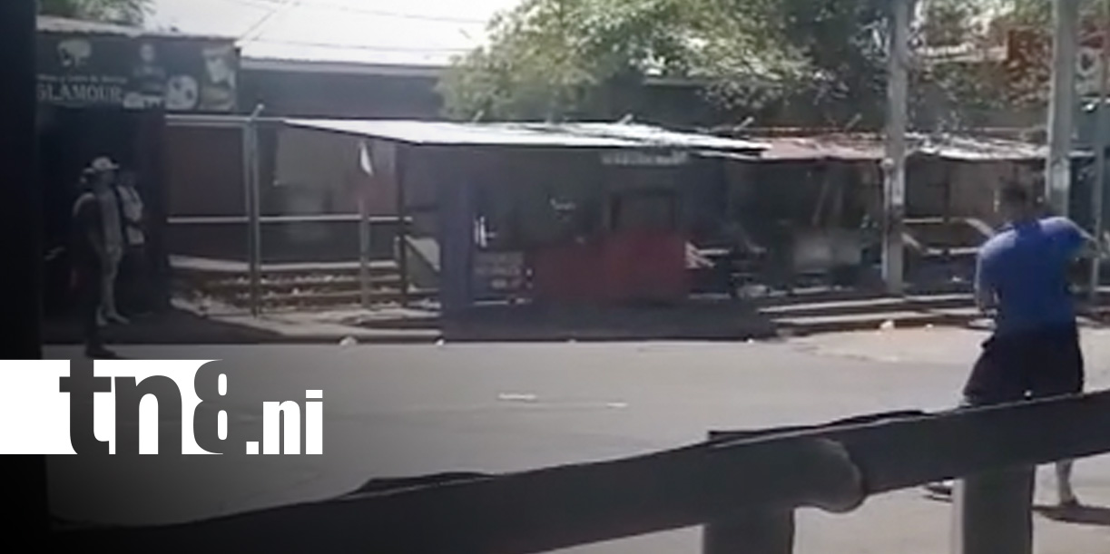 Foto: Altercado entre dos antisociales en una zona de Ciudad Sandino, Managua / TN8
