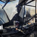 Devastador incendio reduce a cenizas una vivienda en Masaya Foto: Incendio arrasa vivienda en Masaya/TN8