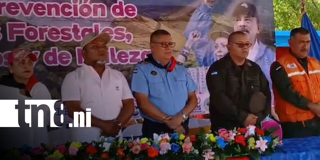 Foto: Carazo lanza plan 2026 para frenar incendios/TN8