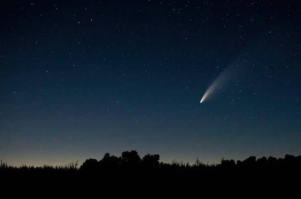 Foto:Cometa descubierto en 2026/Cortesía