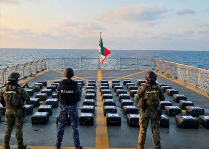 Foto: Armada de México incauta dos toneladas de cocaína/Cortesía Foto: Armada de México incauta dos toneladas de cocaína/Cortesía