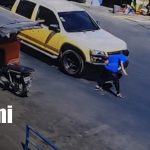 Foto: Accidente por imprudencia en Santa Ana, Managua / TN8