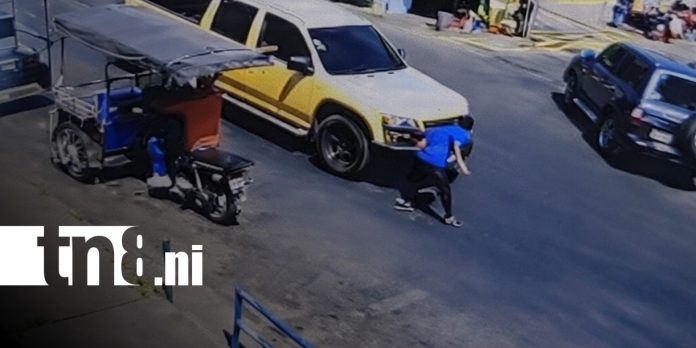Foto: Accidente por imprudencia en Santa Ana, Managua / TN8