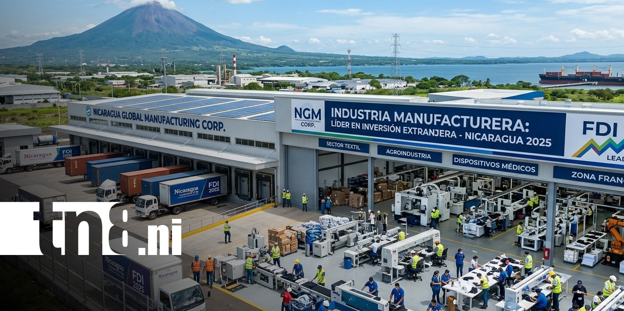 Foto: Industria manufacturera de Nicaragua / TN8