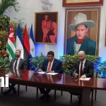 Foto: Alías Aiba se acredita como representante de Abjasia ante Nicaragua /TN8