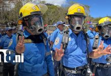 Bomberos de Jinotega fortalecen capacidades con curso sobre respiración autónoma Foto: Capacitación a bomberos de Jinotega / TN8