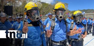 Foto: Capacitación a bomberos de Jinotega / TN8