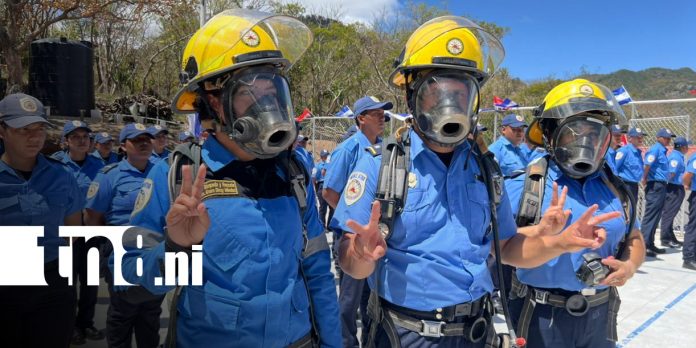 Foto: Capacitación a bomberos de Jinotega / TN8