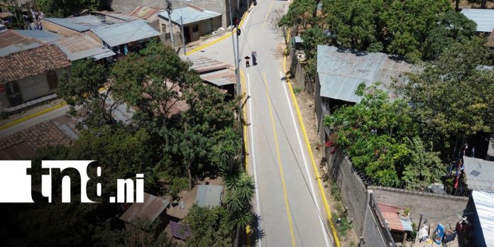 Foto: Nuevas calles para barrios de Ocotal / TN8