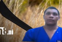 Foto: Acusado por hecho violento con machete en Managua / TN8