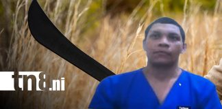 Foto: Acusado por hecho violento con machete en Managua / TN8