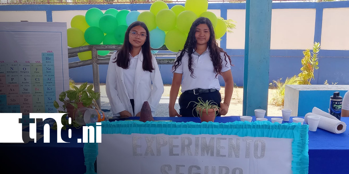Foto: Feria de Ciencia en colegios de Nicaragua / TN8