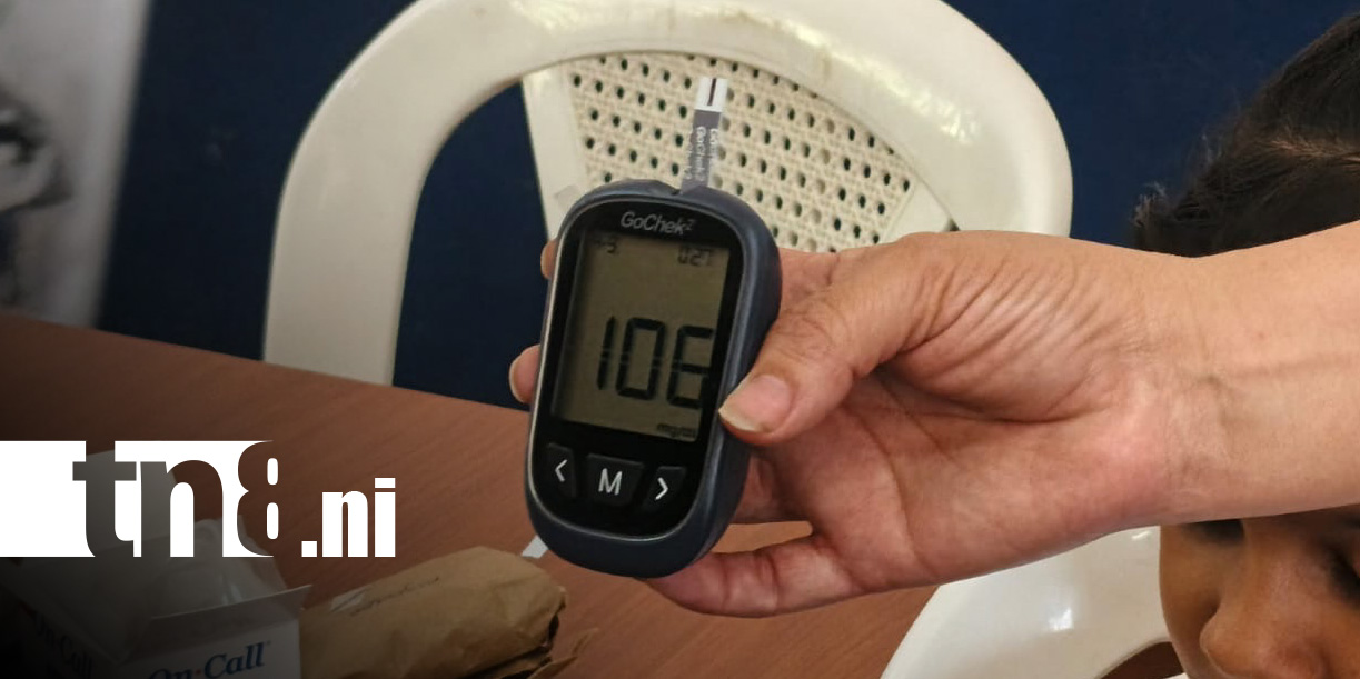 Foto: MINSA impulsa la detección de diabetes desde colegios de Managua / TN8