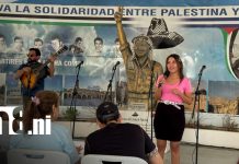 Foto: Festival Cultural en honor a las mujeres desde el Parque Palestina, en Managua / TN8