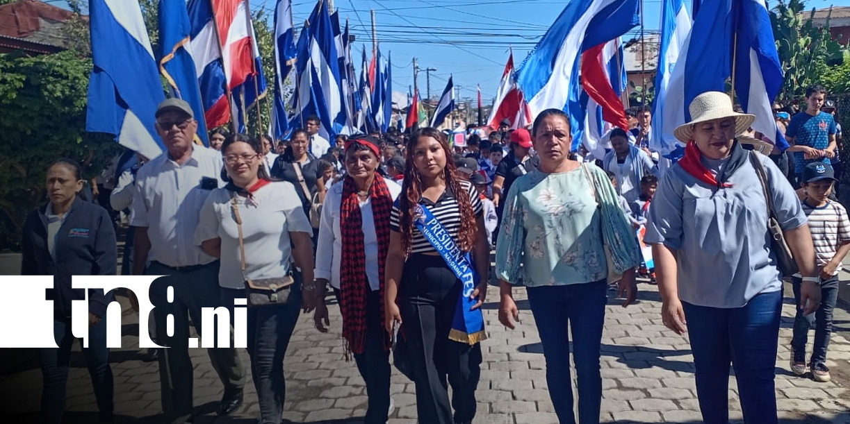 Foto: Jornada conmemorativa en Nandaime de la Cruzada Nacional de Alfabetización / TN8