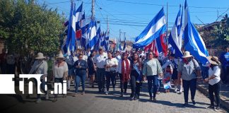 Foto: Jornada conmemorativa en Nandaime de la Cruzada Nacional de Alfabetización / TN8