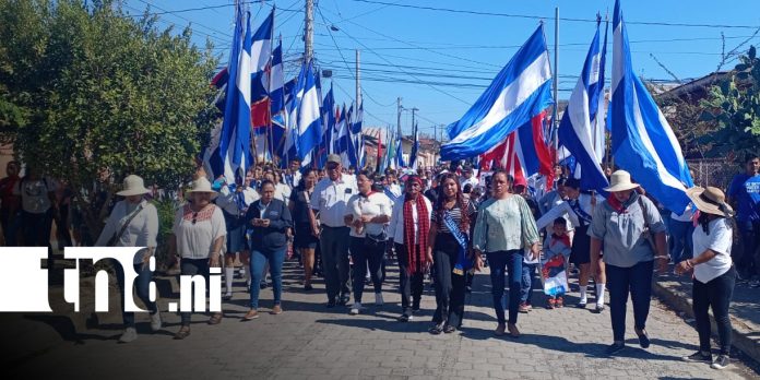 Foto: Jornada conmemorativa en Nandaime de la Cruzada Nacional de Alfabetización / TN8