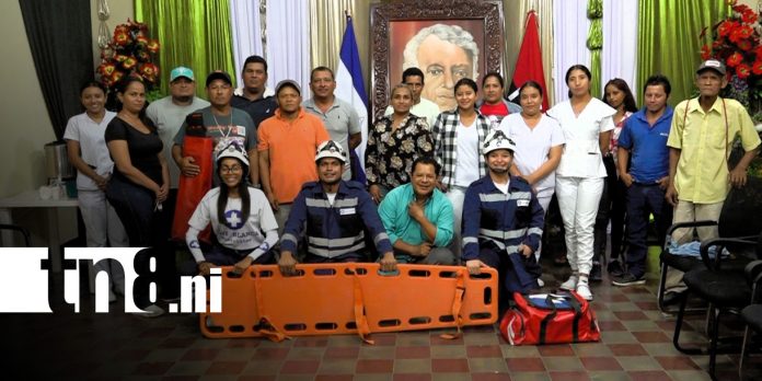 Foto: Capacitación en primeros auxilios desde Nandaime / TN8