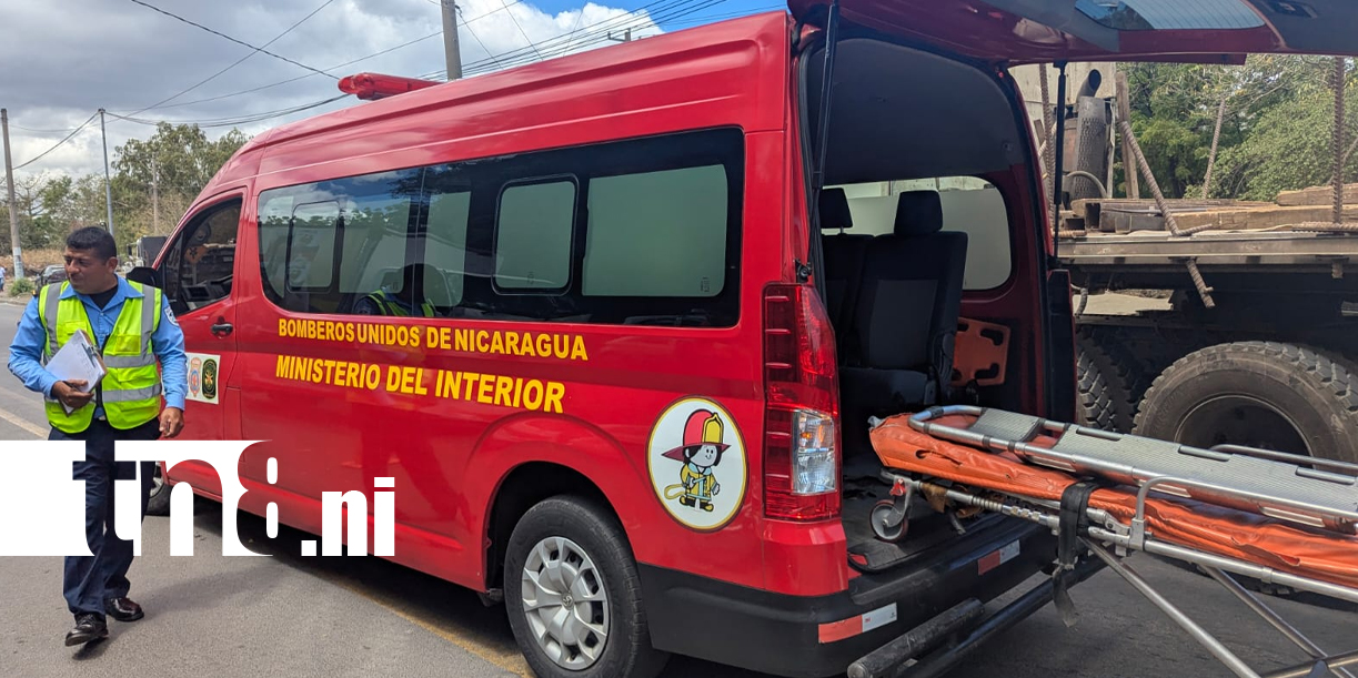 Foto: Accidente frente a Universidad Casimiro Sotelo /TN8