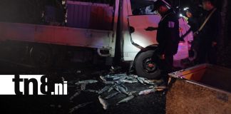 Foto: Accidente en trayecto de Juigalpa con El Rama / TN8