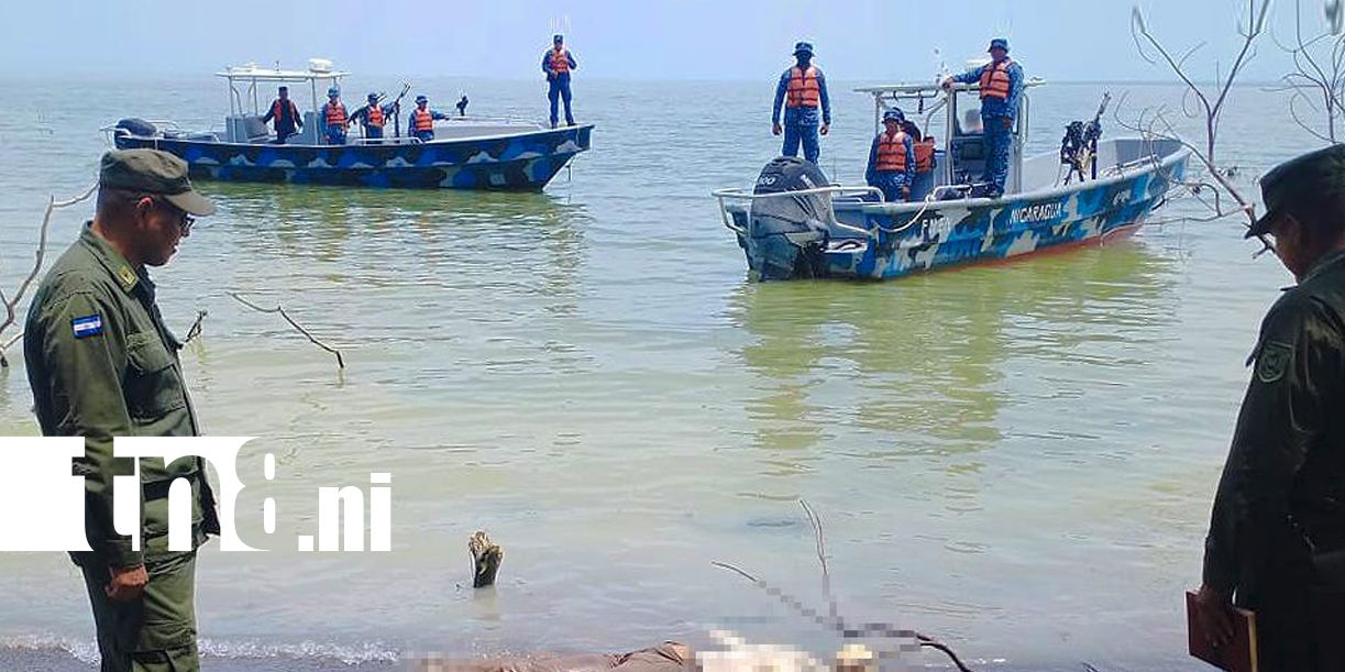 Foto: Recuperan cuerpo de pescador desaparecido en el lago Xolotlán