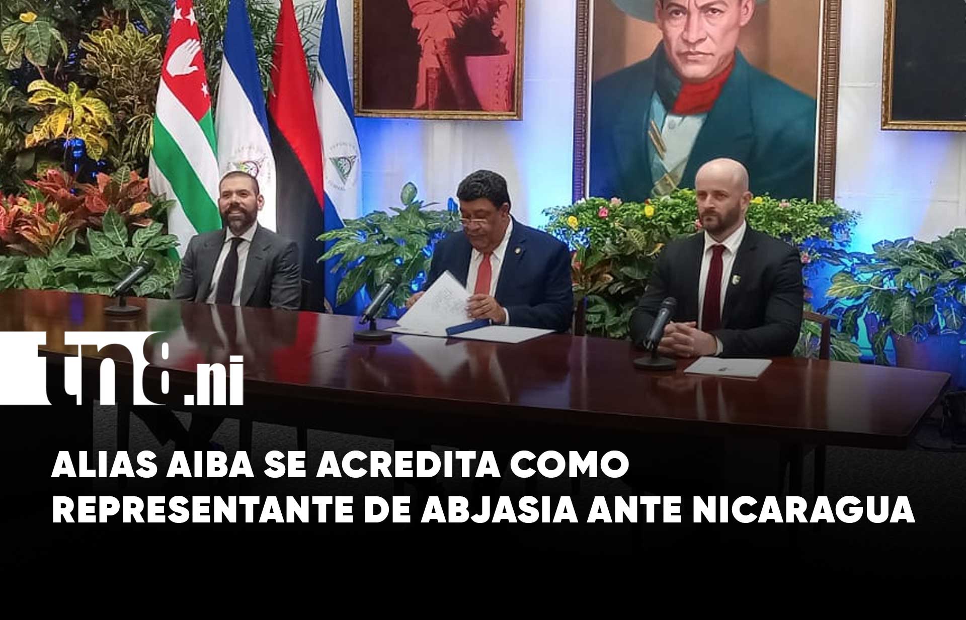 Alias Aiba, nuevo embajador de Abjasia presenta cartas credenciales en ...