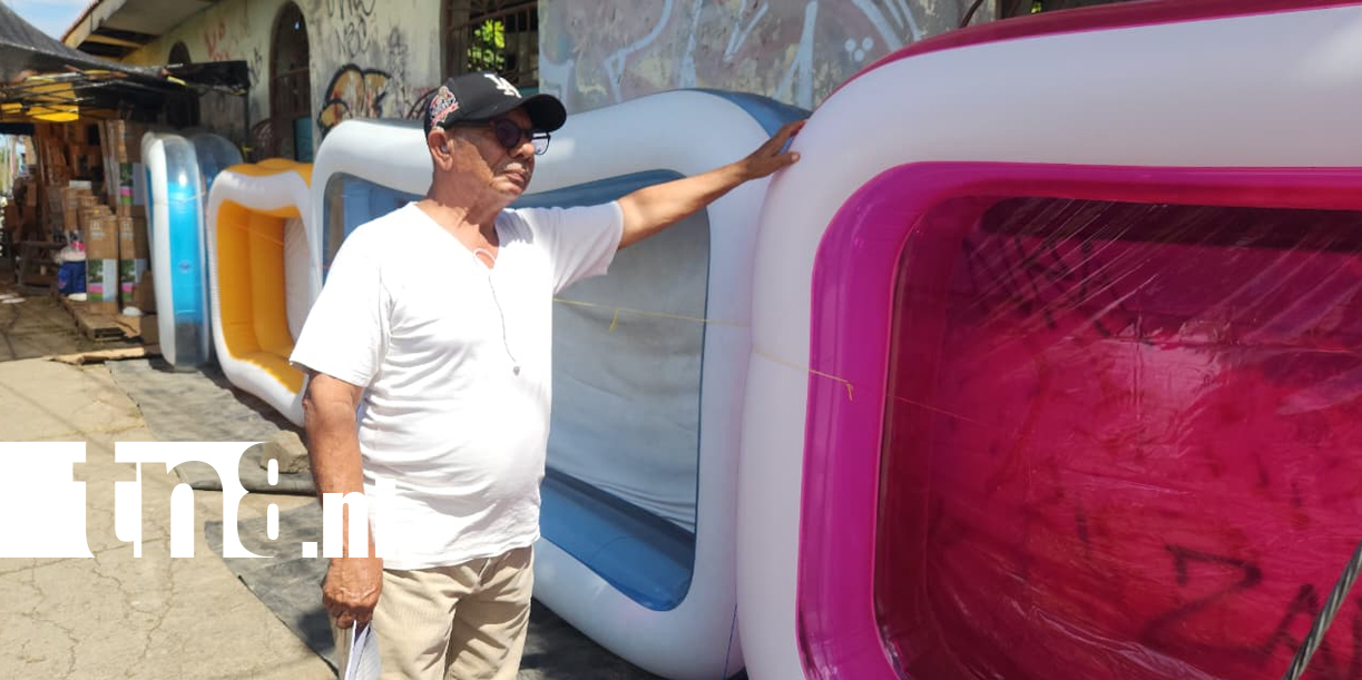 Foto: Calles de Managua se llenan de piscinas y diversión /TN8
