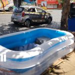 Foto: Calles de Managua se llenan de piscinas y diversión /TN8