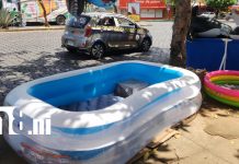 Foto: Calles de Managua se llenan de piscinas y diversión /TN8