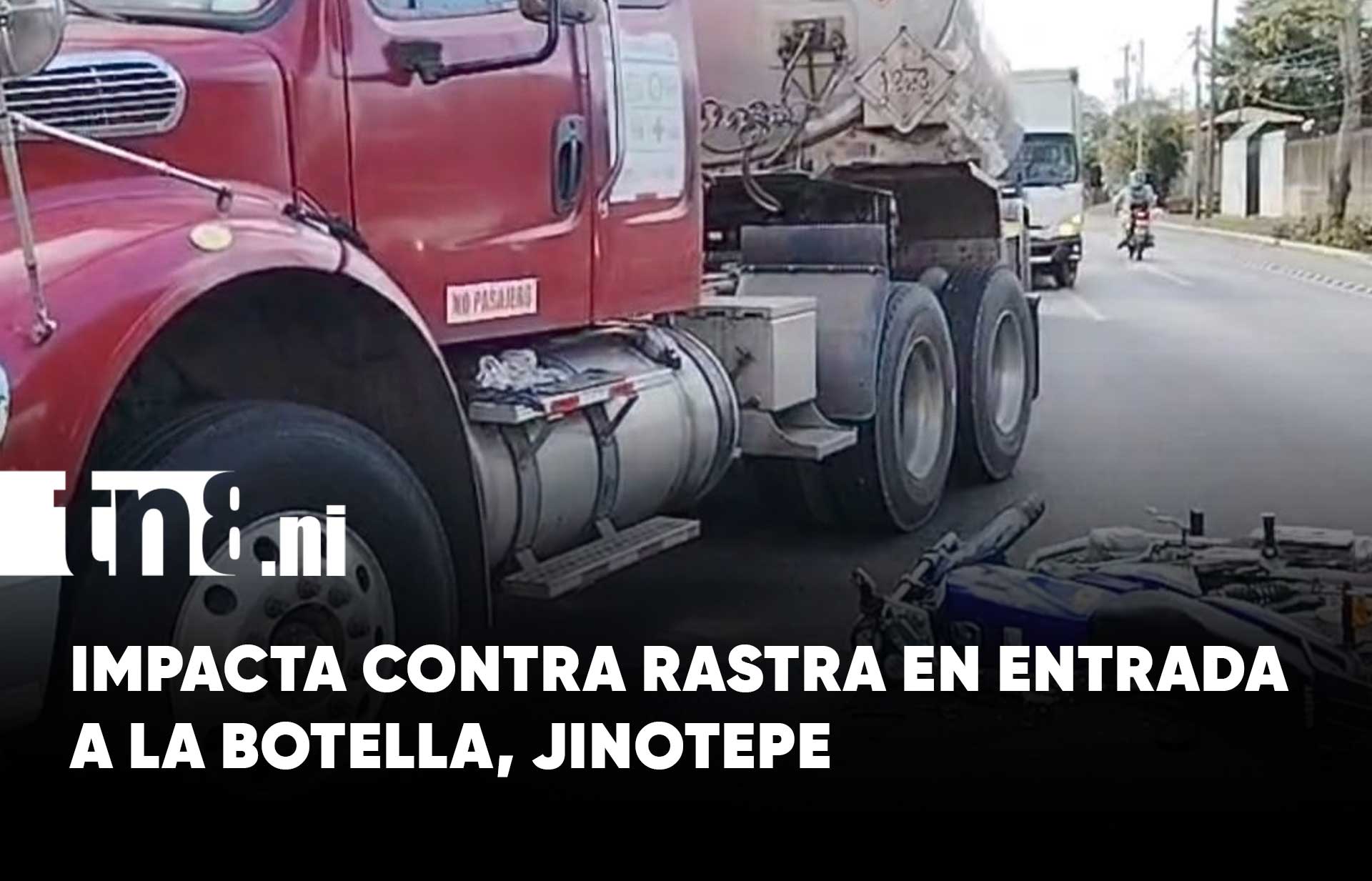 Motorizado intenta esquivar un perro y choca contra rastra en Jinotepe ...