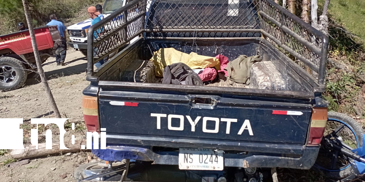 Foto: Muere al caer de camioneta descontrolada en Jalapa /TN8