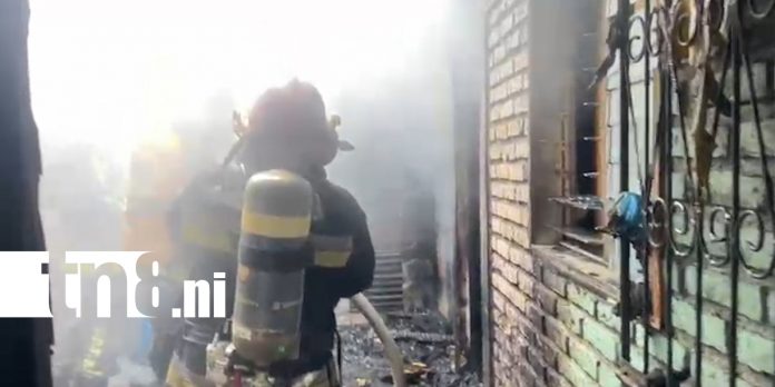 Foto: Dos personas resultan con quemaduras tras incendio en Matagalpa /TN8