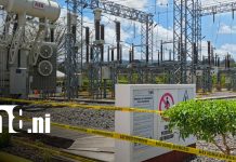 Foto: Energía eléctrica en Carretera Sur / TN8