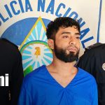 Foto: Captura de sujeto con tacos de marihuana en Rivas / TN8
